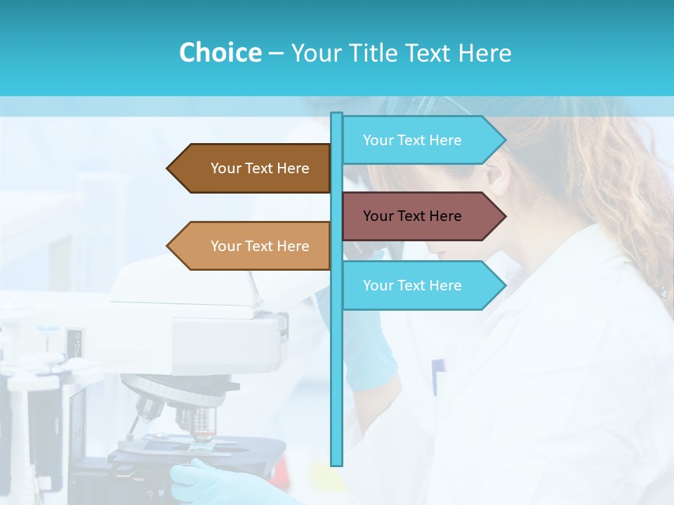 Pharmacy Pipette Gloves PowerPoint Template