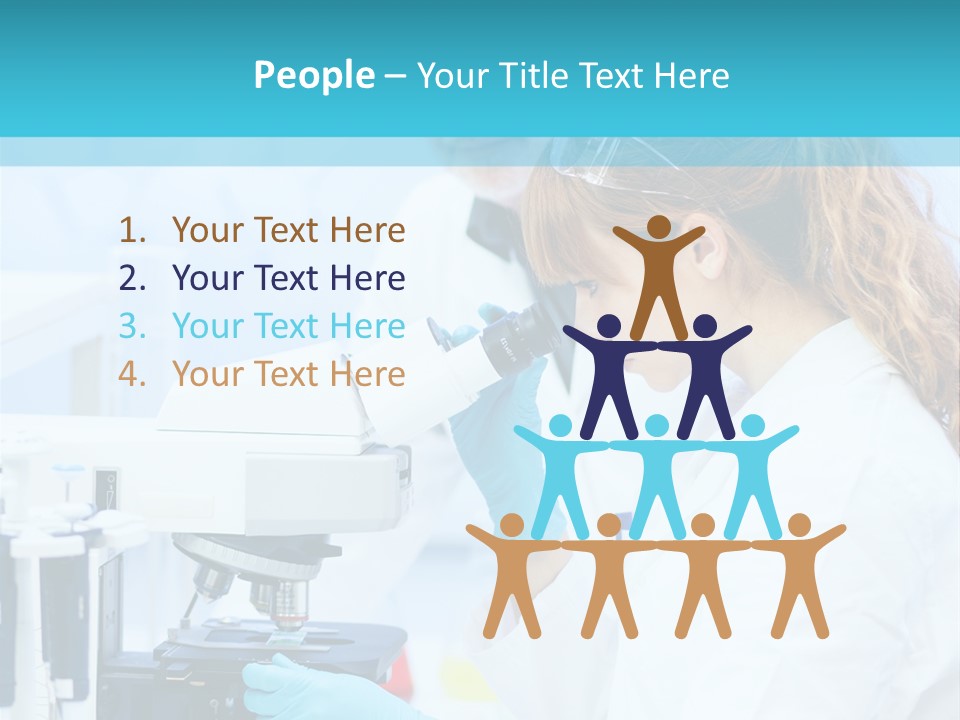 Pharmacy Pipette Gloves PowerPoint Template