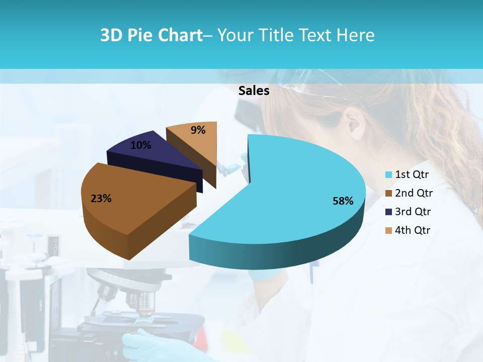 Pharmacy Pipette Gloves PowerPoint Template