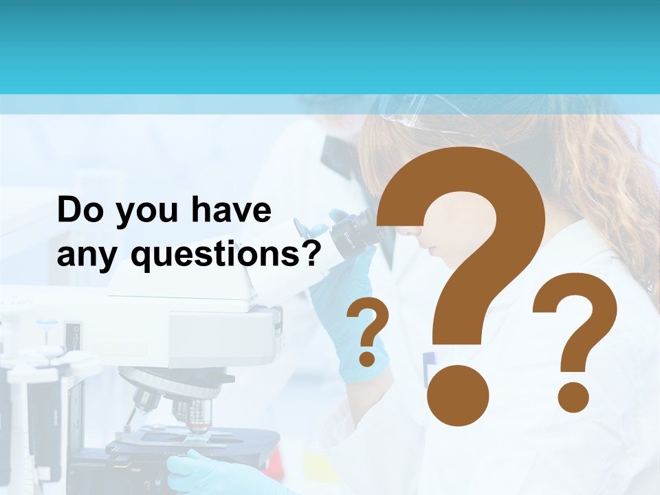 Pharmacy Pipette Gloves PowerPoint Template