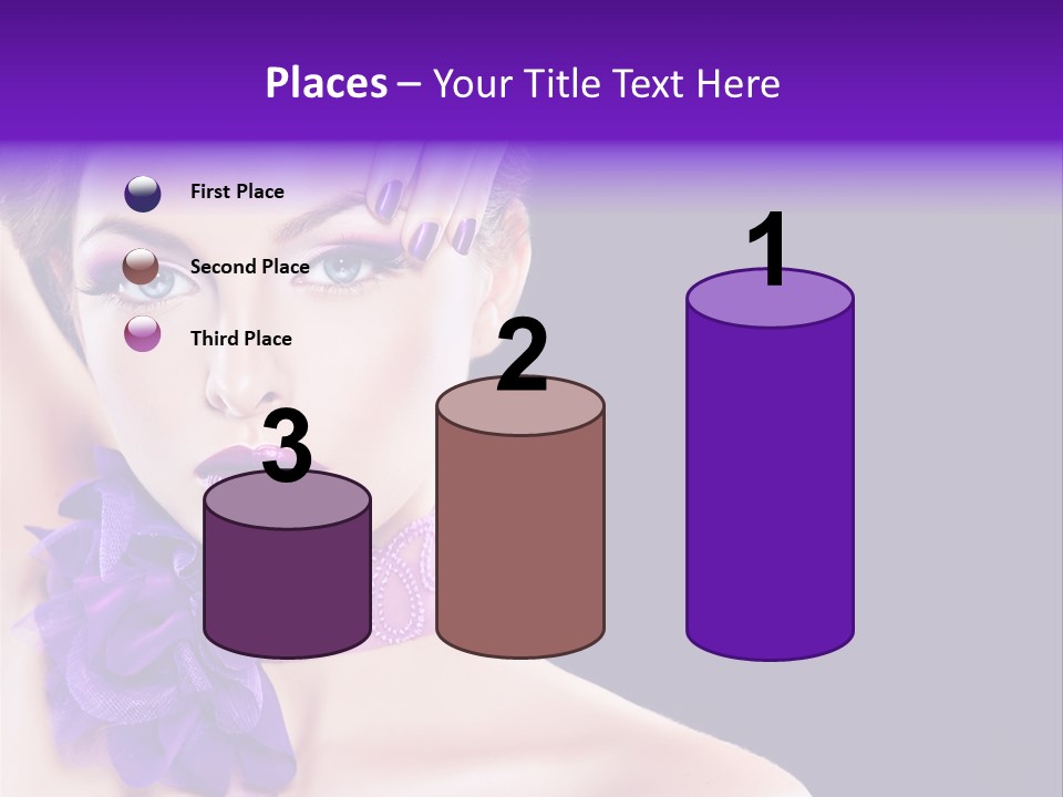 Jewellery Earring Female PowerPoint Template