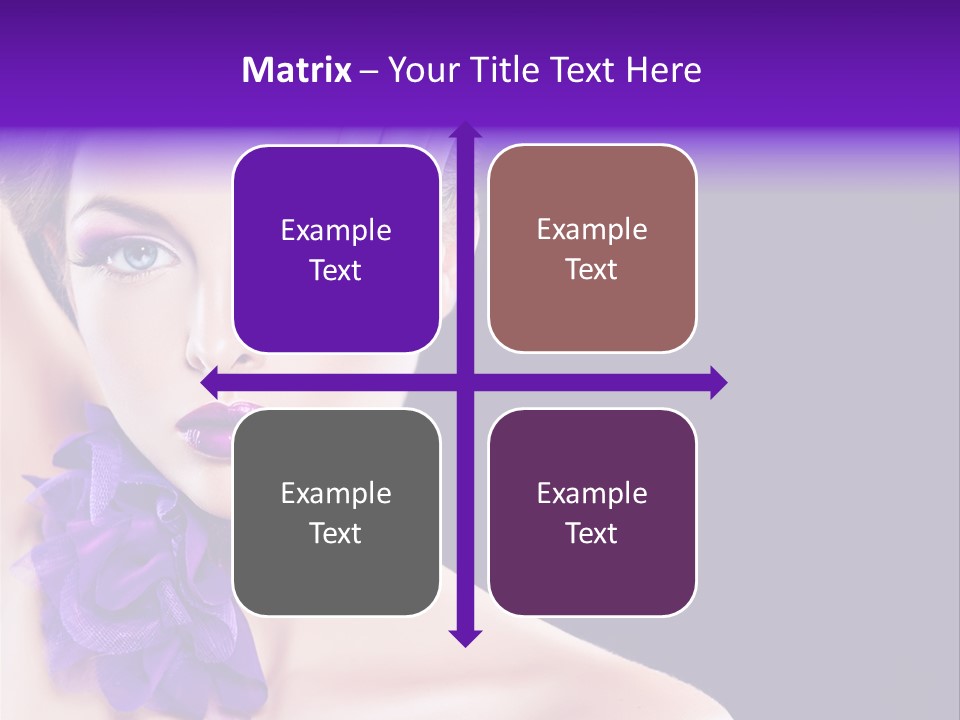 Jewellery Earring Female PowerPoint Template