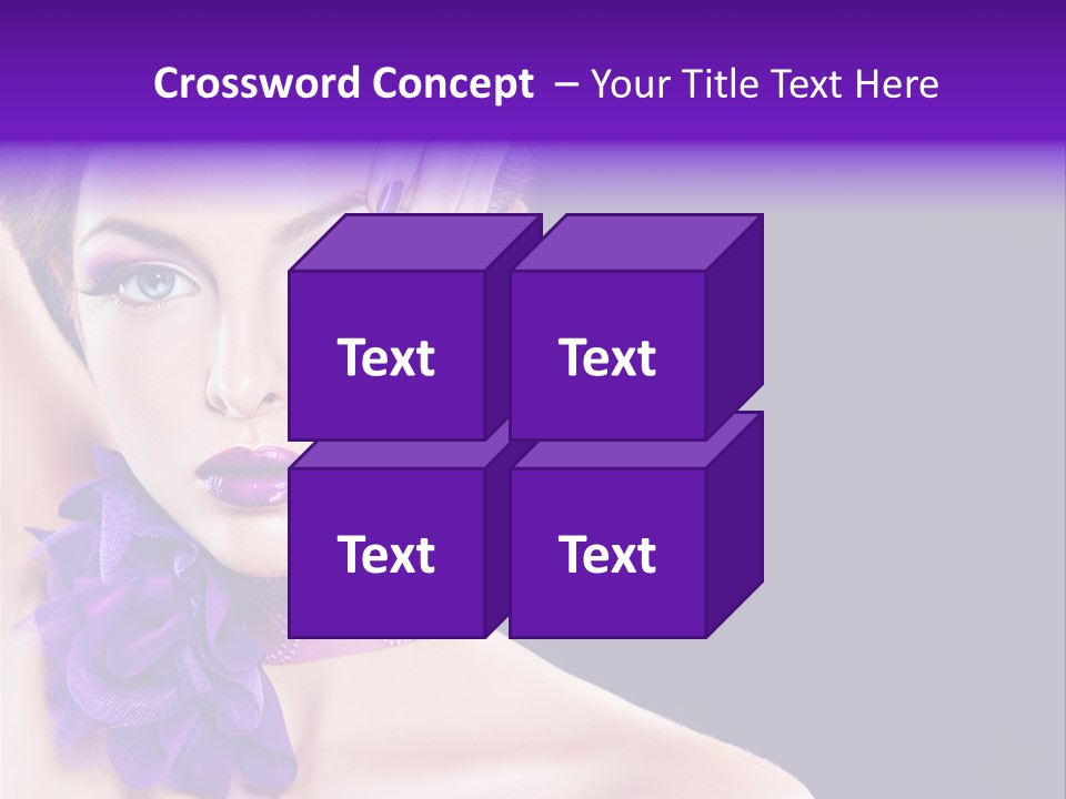 Jewellery Earring Female PowerPoint Template