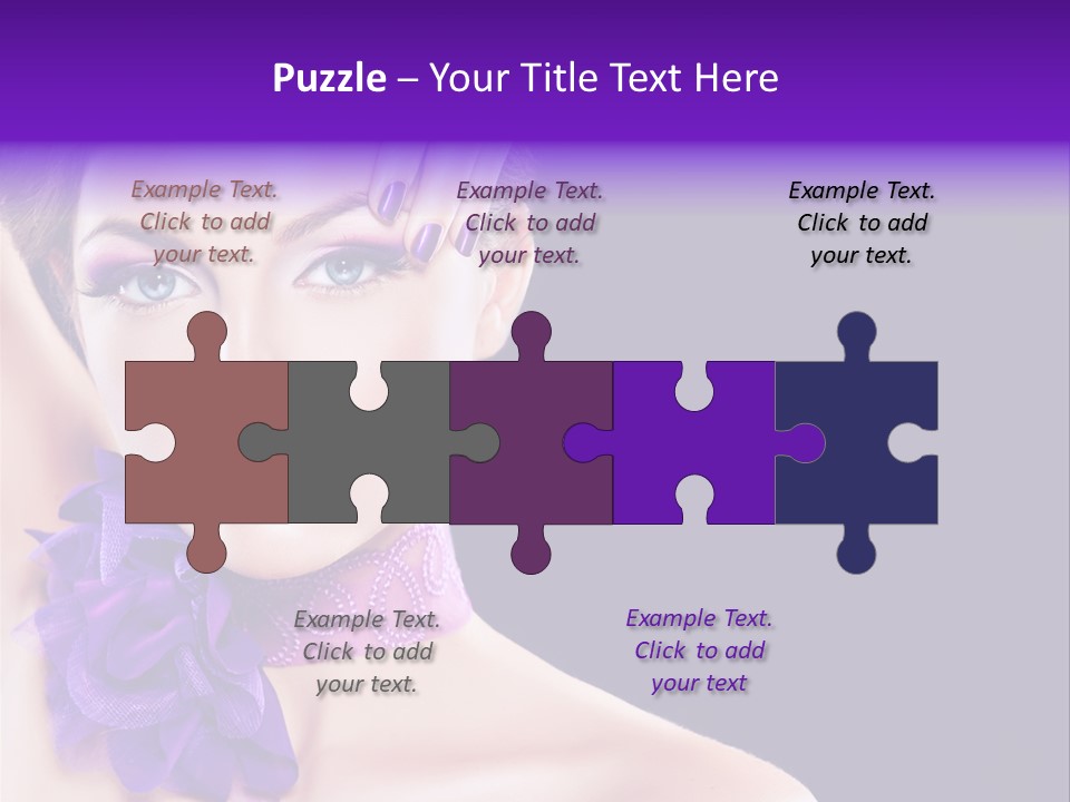 Jewellery Earring Female PowerPoint Template