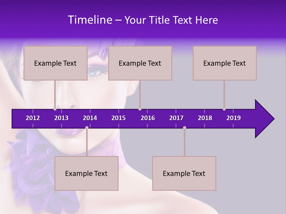 Jewellery Earring Female PowerPoint Template