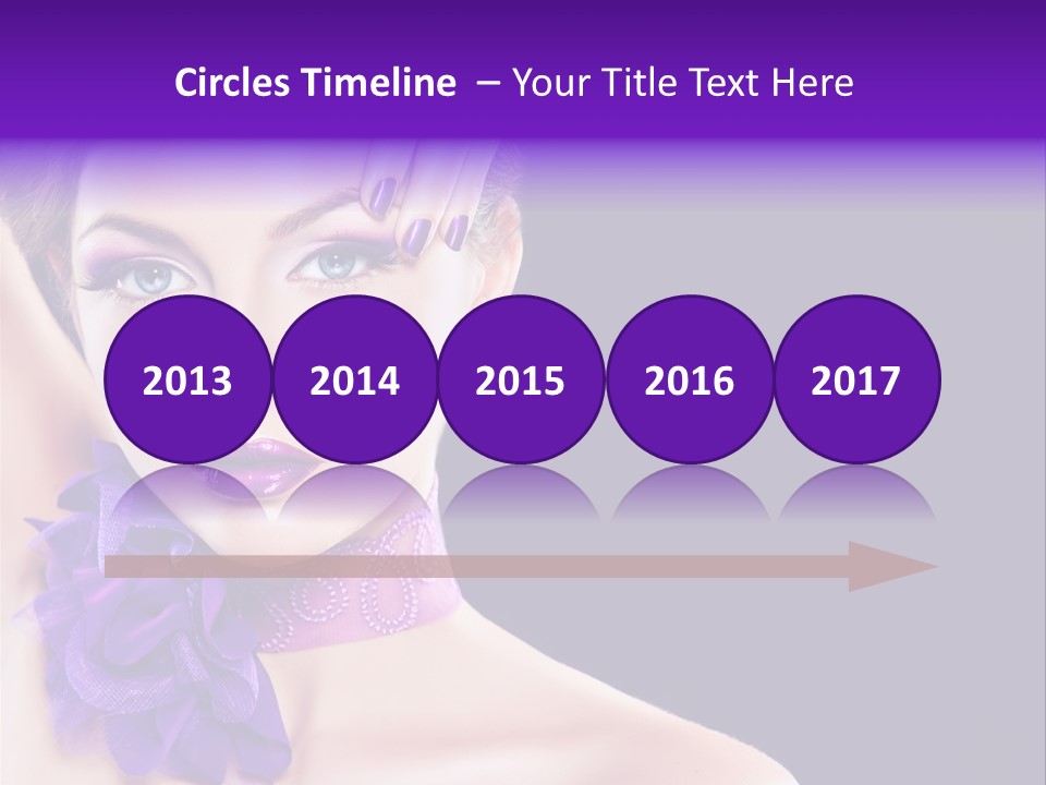 Jewellery Earring Female PowerPoint Template