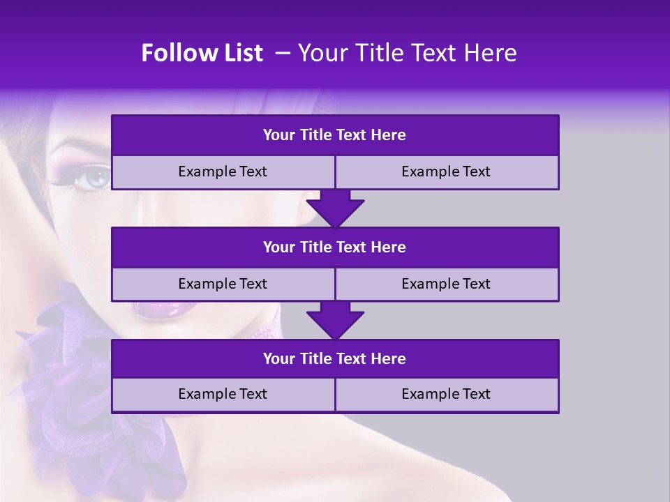 Jewellery Earring Female PowerPoint Template