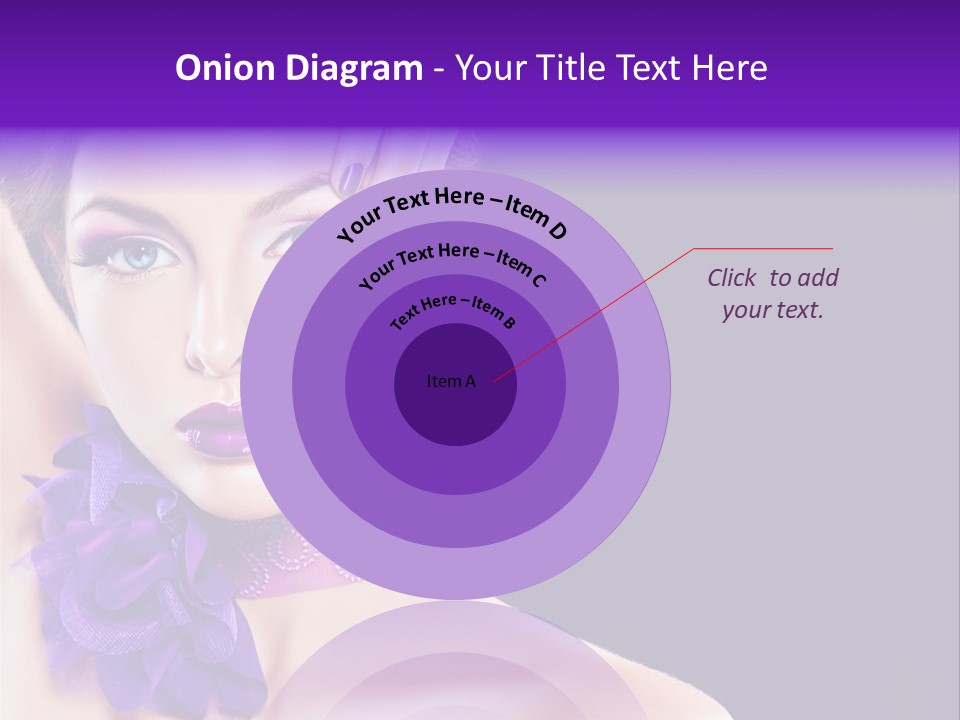 Jewellery Earring Female PowerPoint Template