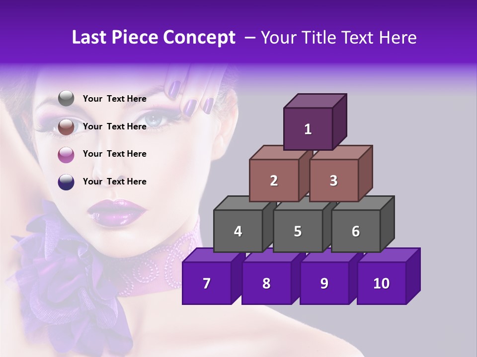 Jewellery Earring Female PowerPoint Template