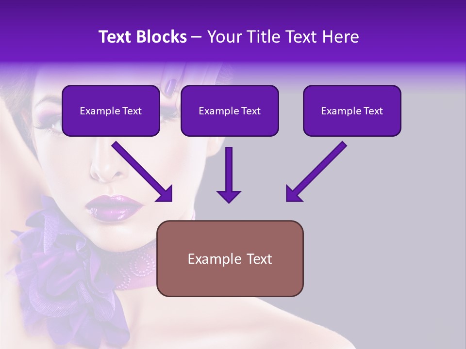 Jewellery Earring Female PowerPoint Template