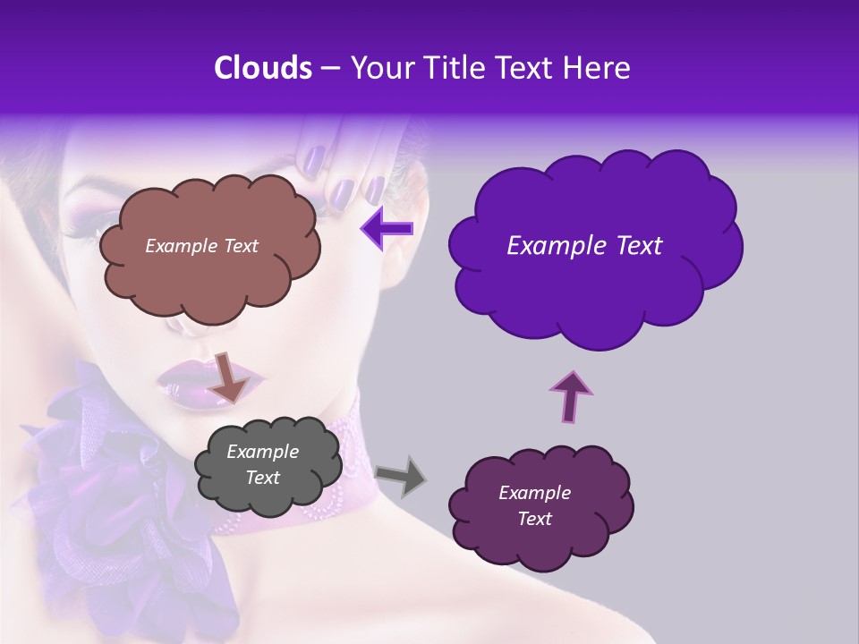 Jewellery Earring Female PowerPoint Template