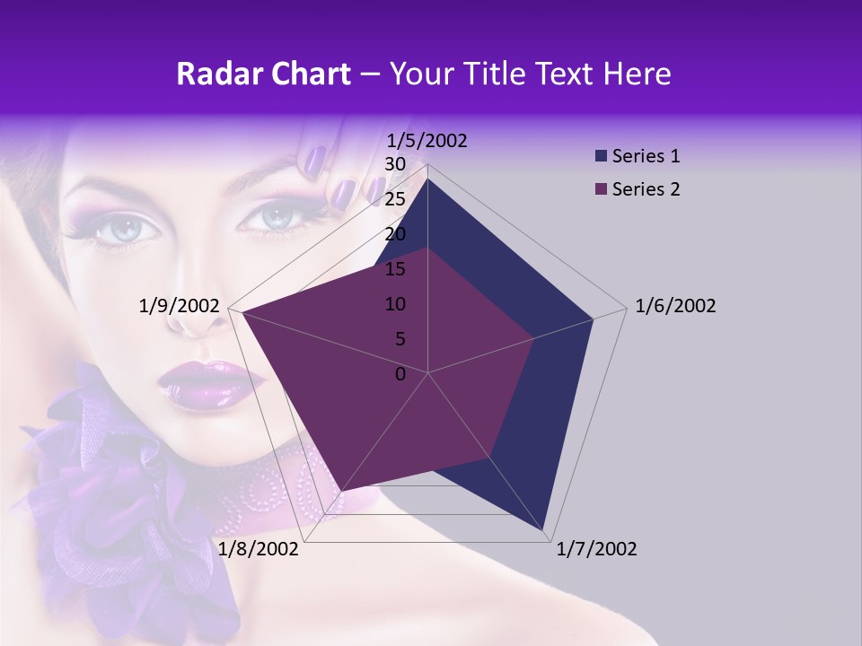 Jewellery Earring Female PowerPoint Template