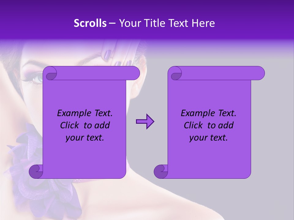Jewellery Earring Female PowerPoint Template