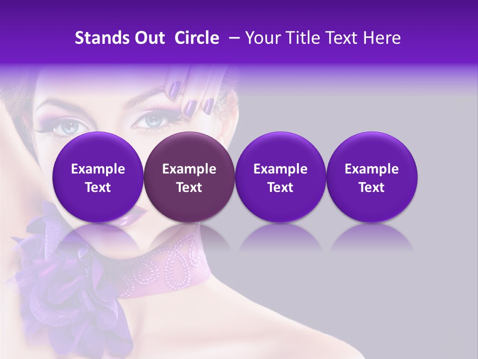 Jewellery Earring Female PowerPoint Template