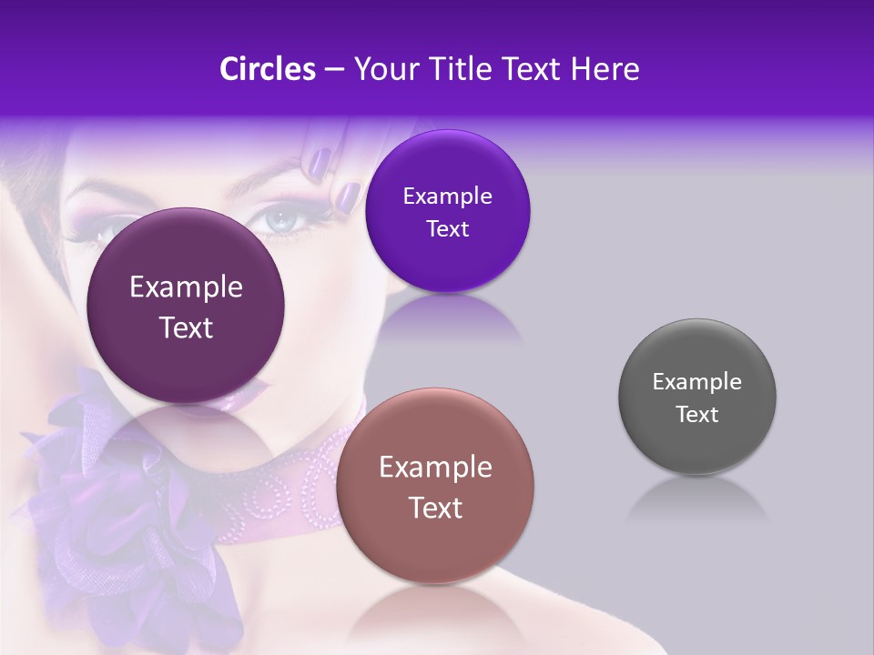 Jewellery Earring Female PowerPoint Template