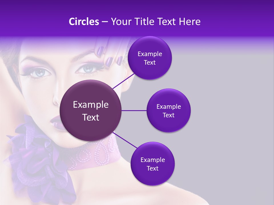 Jewellery Earring Female PowerPoint Template