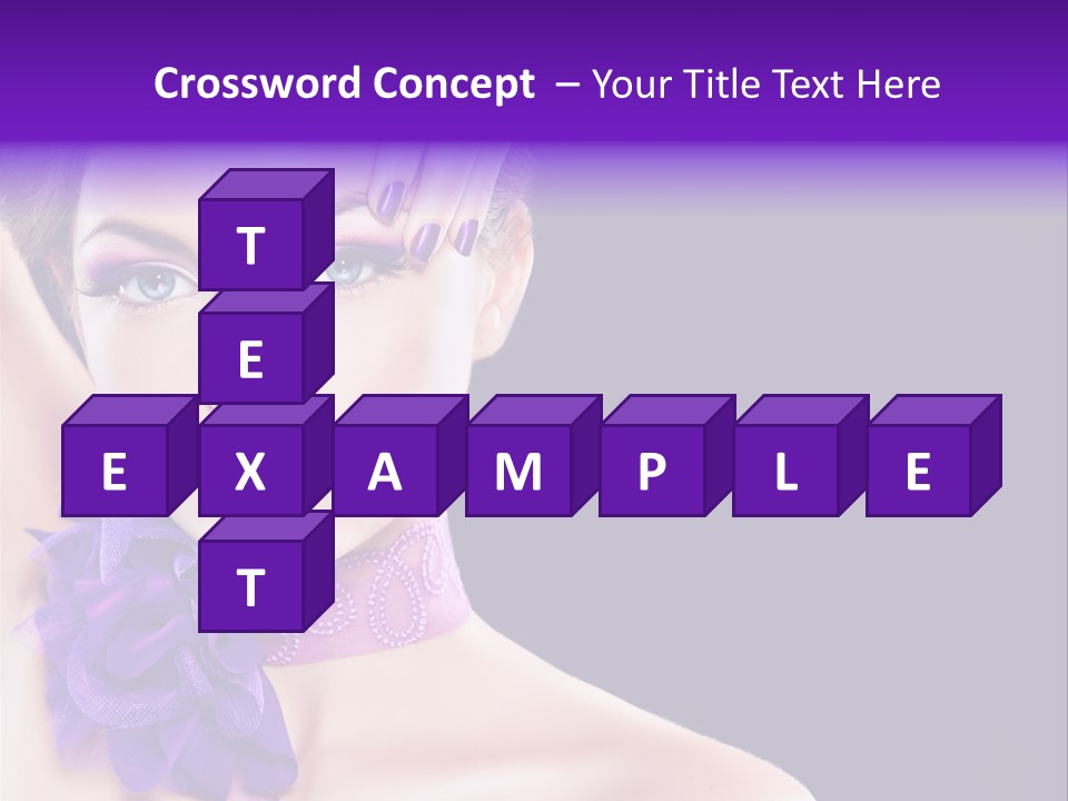 Jewellery Earring Female PowerPoint Template