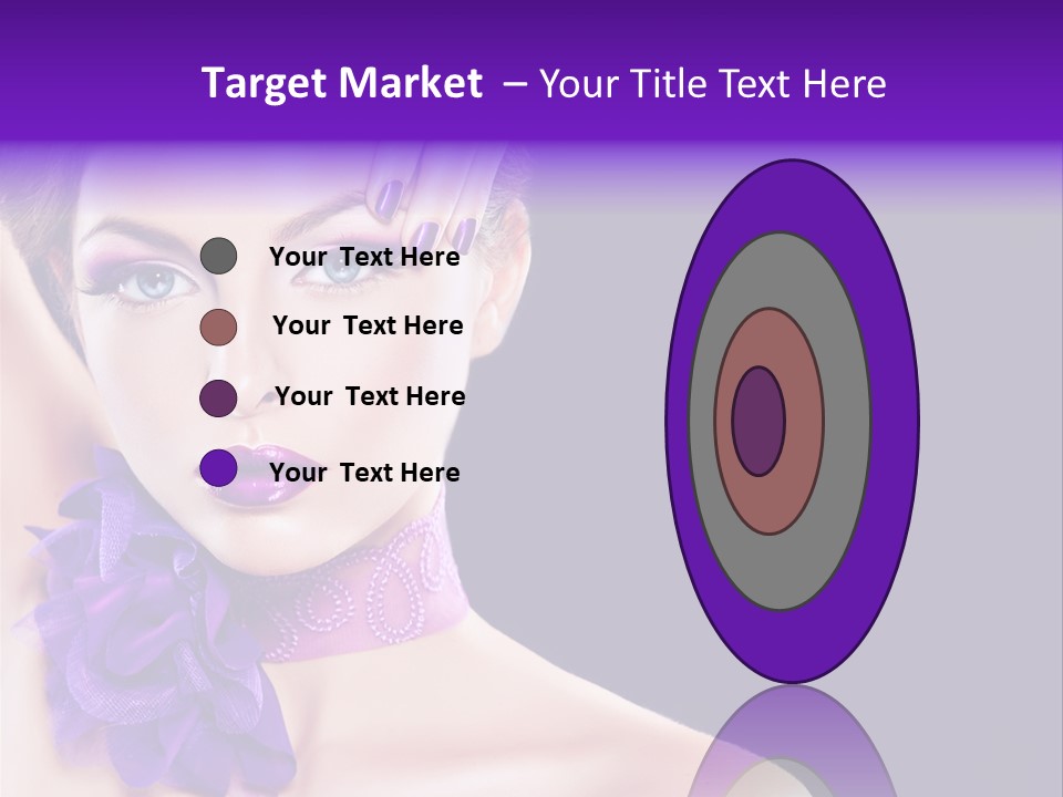 Jewellery Earring Female PowerPoint Template