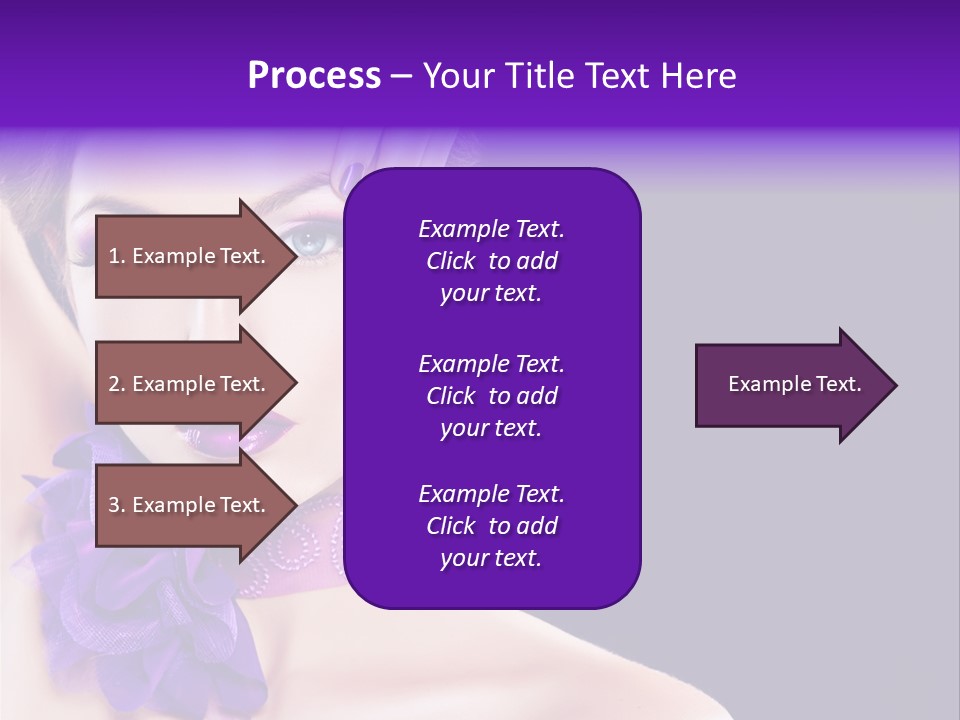 Jewellery Earring Female PowerPoint Template