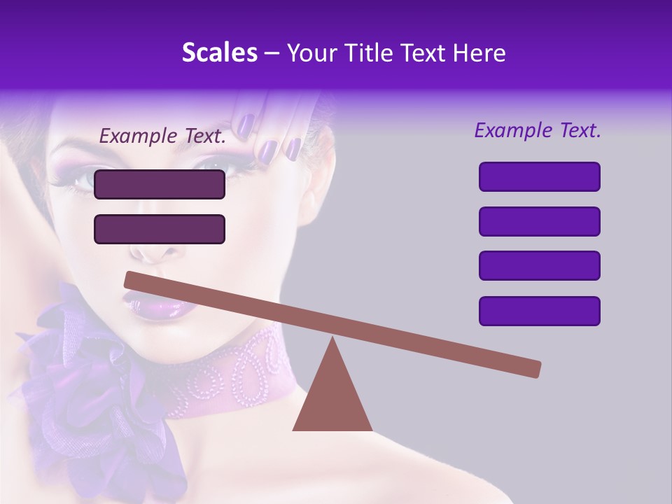 Jewellery Earring Female PowerPoint Template