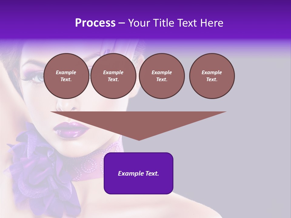 Jewellery Earring Female PowerPoint Template