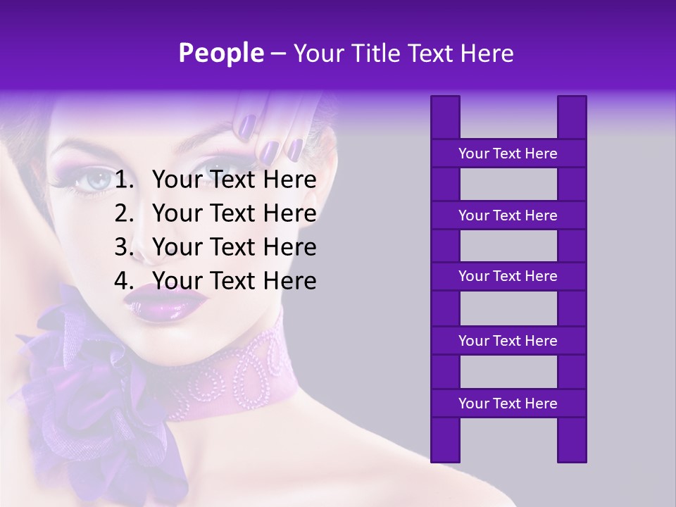 Jewellery Earring Female PowerPoint Template