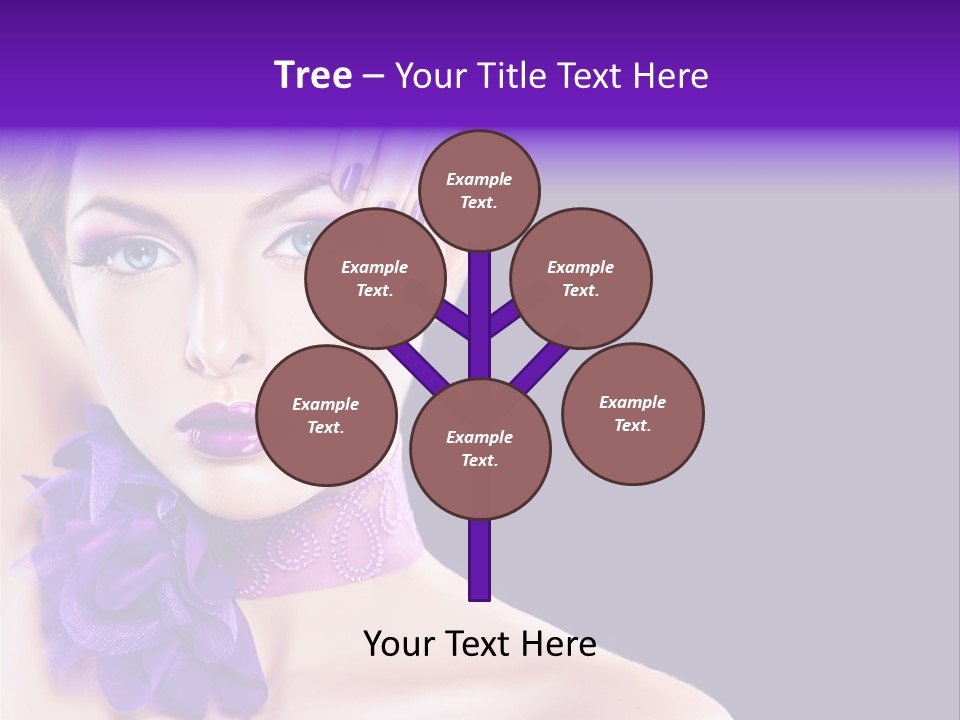 Jewellery Earring Female PowerPoint Template