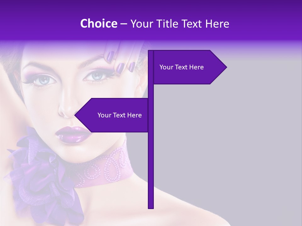 Jewellery Earring Female PowerPoint Template