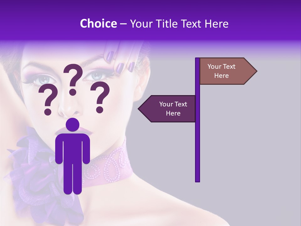 Jewellery Earring Female PowerPoint Template