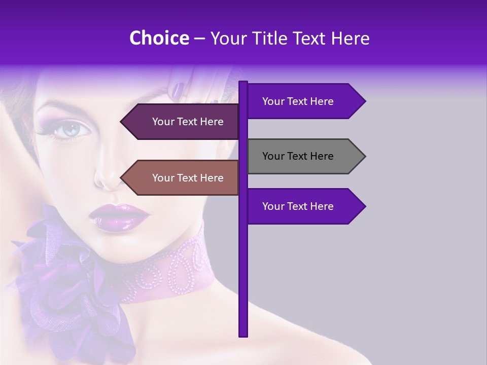 Jewellery Earring Female PowerPoint Template