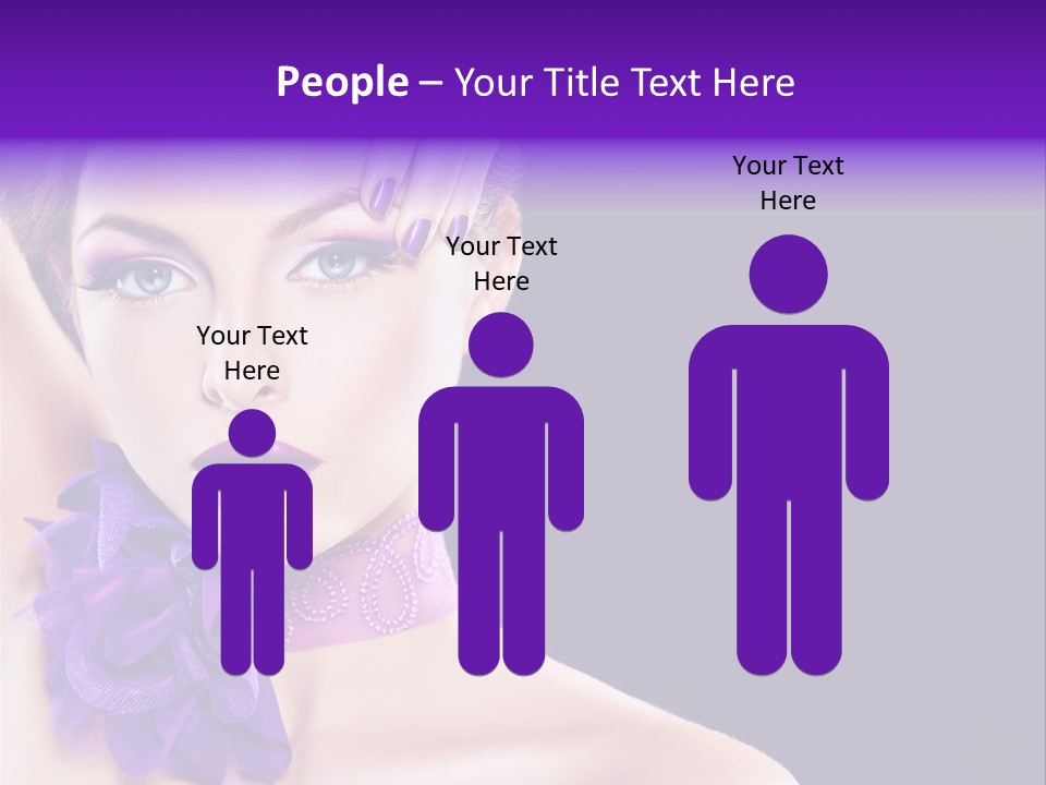 Jewellery Earring Female PowerPoint Template