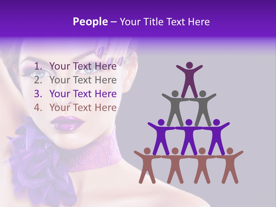 Jewellery Earring Female PowerPoint Template