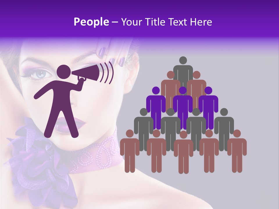 Jewellery Earring Female PowerPoint Template