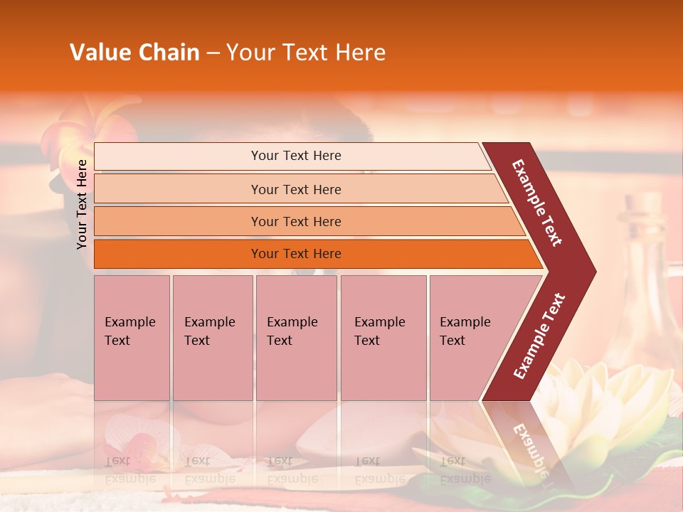 Girl Indoor Spa PowerPoint Template