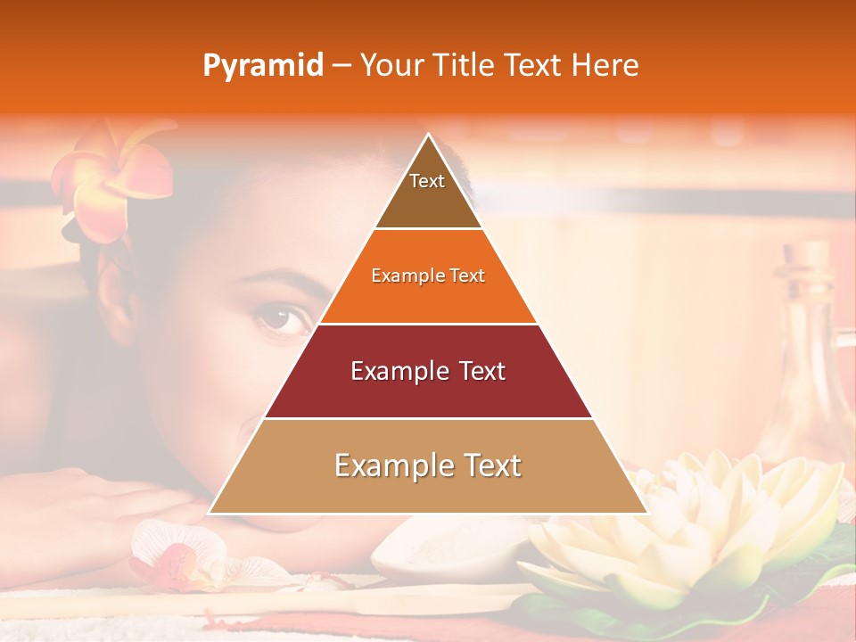 Girl Indoor Spa PowerPoint Template