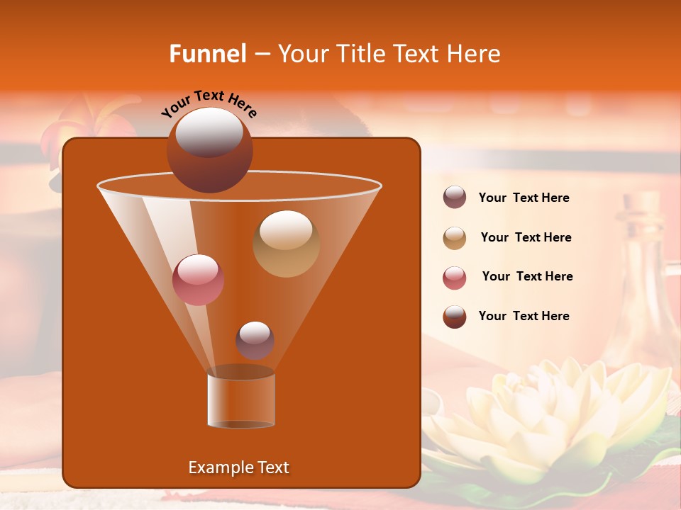 Girl Indoor Spa PowerPoint Template