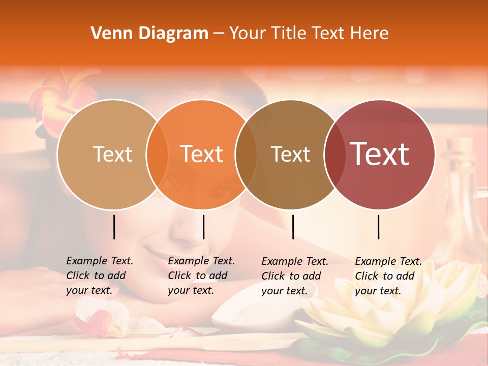 Girl Indoor Spa PowerPoint Template