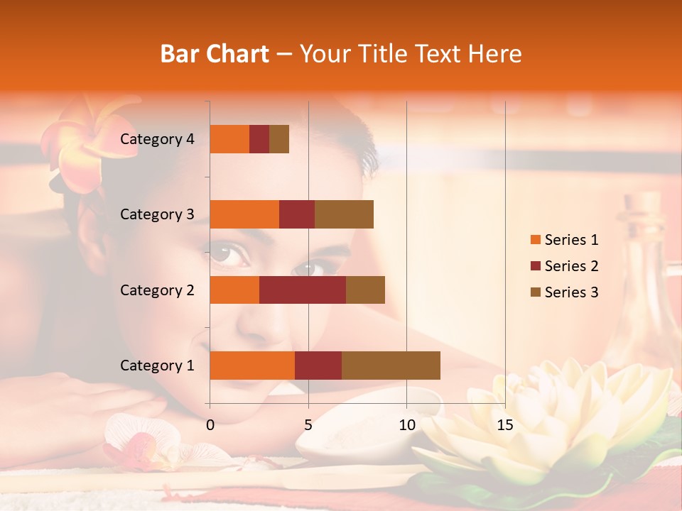 Girl Indoor Spa PowerPoint Template