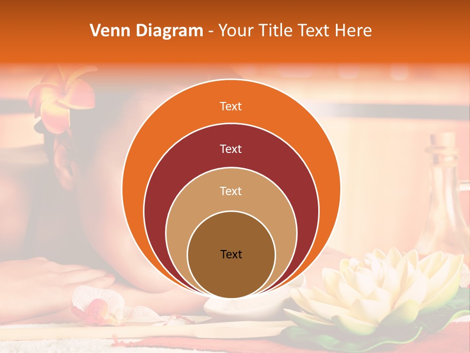 Girl Indoor Spa PowerPoint Template