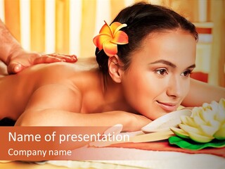 Aromatherapy Therapy Clean PowerPoint Template