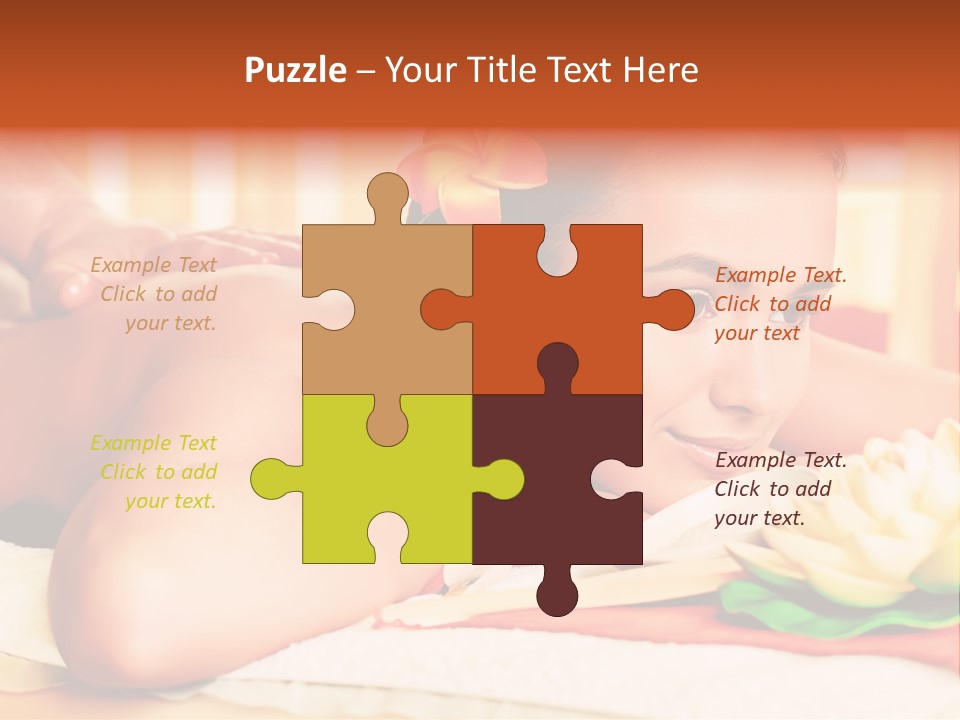 Aromatherapy Therapy Clean PowerPoint Template