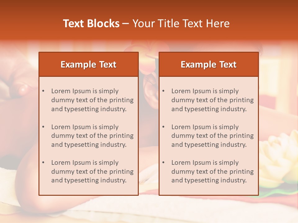 Aromatherapy Therapy Clean PowerPoint Template