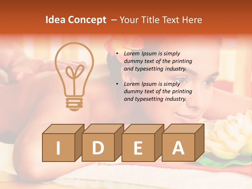 Aromatherapy Therapy Clean PowerPoint Template