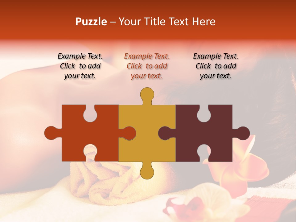 Care Towel Natural PowerPoint Template