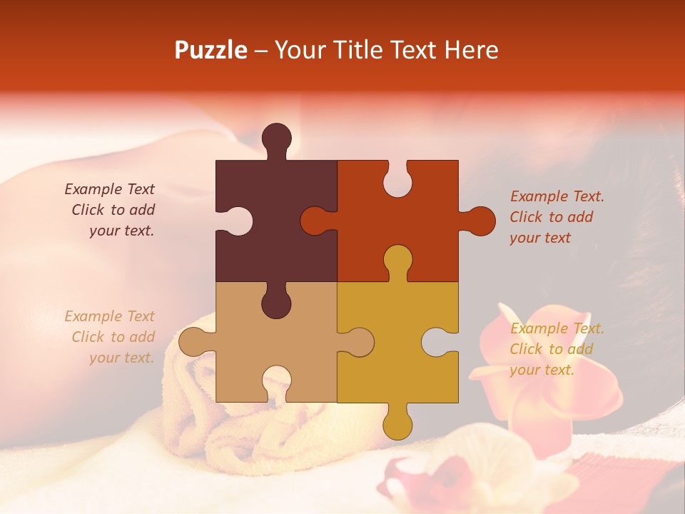 Care Towel Natural PowerPoint Template