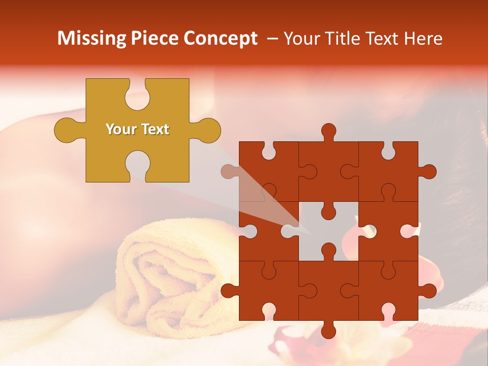 Care Towel Natural PowerPoint Template