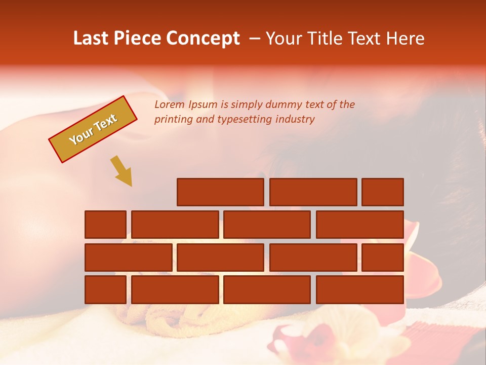 Care Towel Natural PowerPoint Template