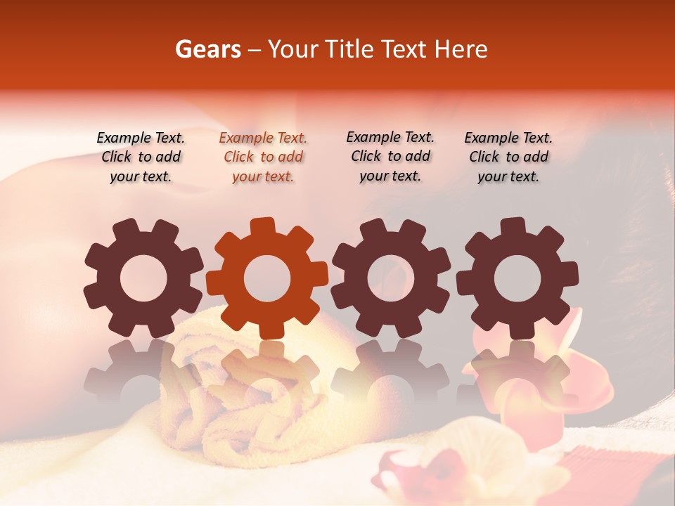 Care Towel Natural PowerPoint Template