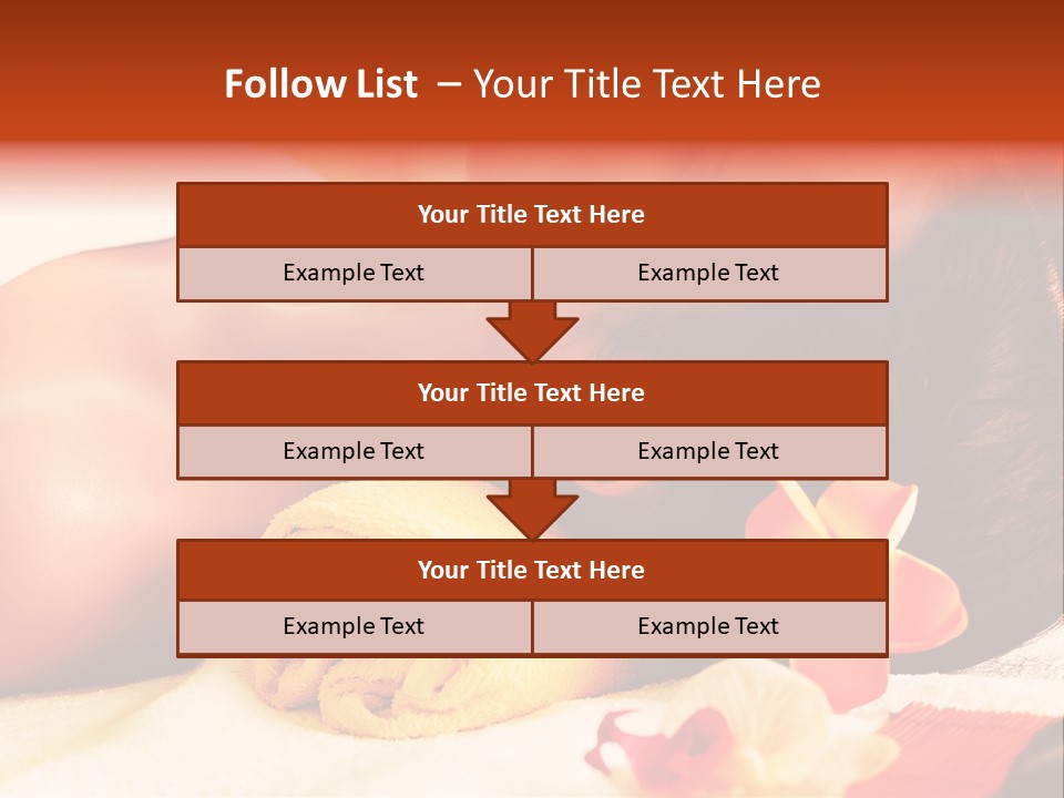 Care Towel Natural PowerPoint Template