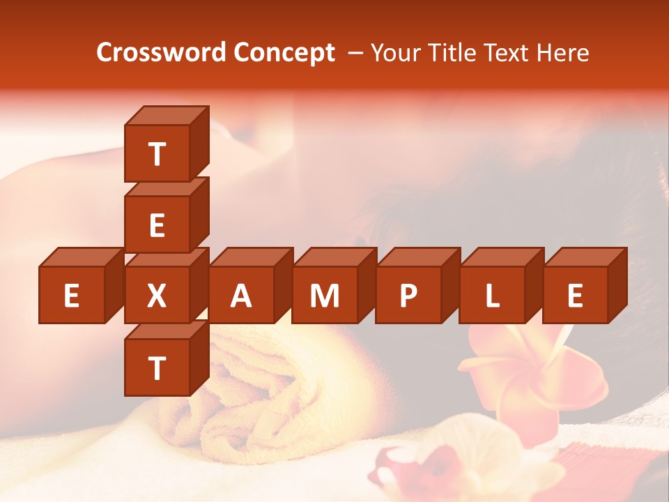 Care Towel Natural PowerPoint Template